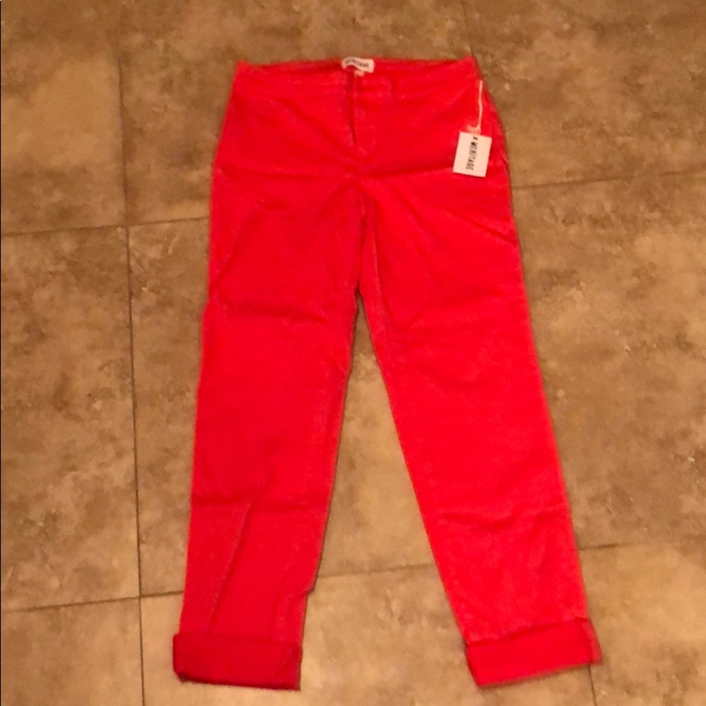 Adorable cuffed cropped pants size 2 - NWT!